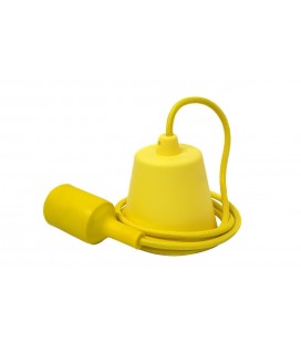 Suspension E27 - Câble suspension luminaire - Jaune