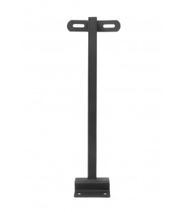 Bras de fixation pour projecteurs - 50 cm - Aluminium noir