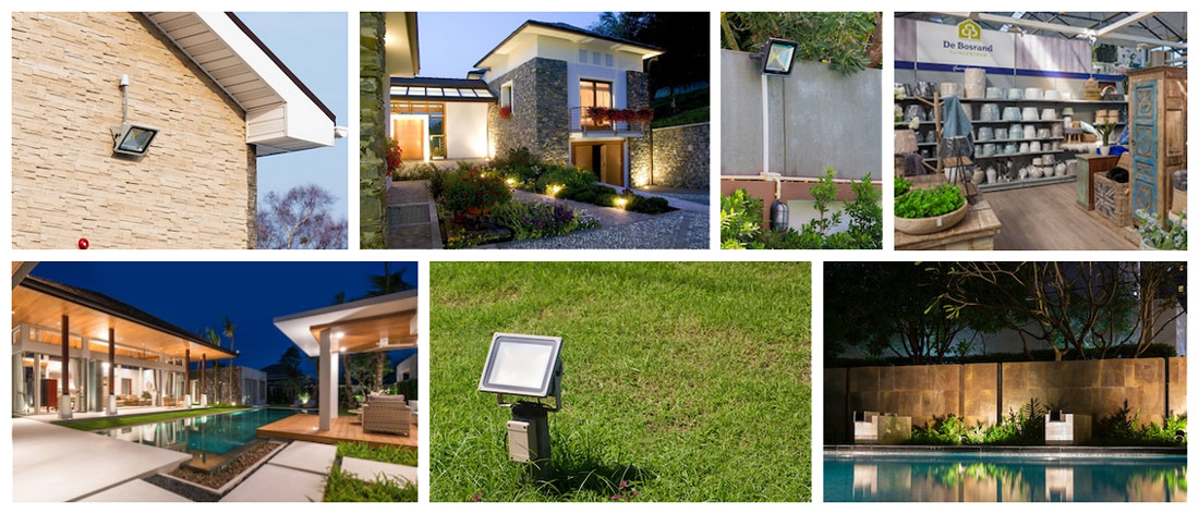 Projecteurs LED extérieurs et intérur pour maison, jardin ou entrepôts