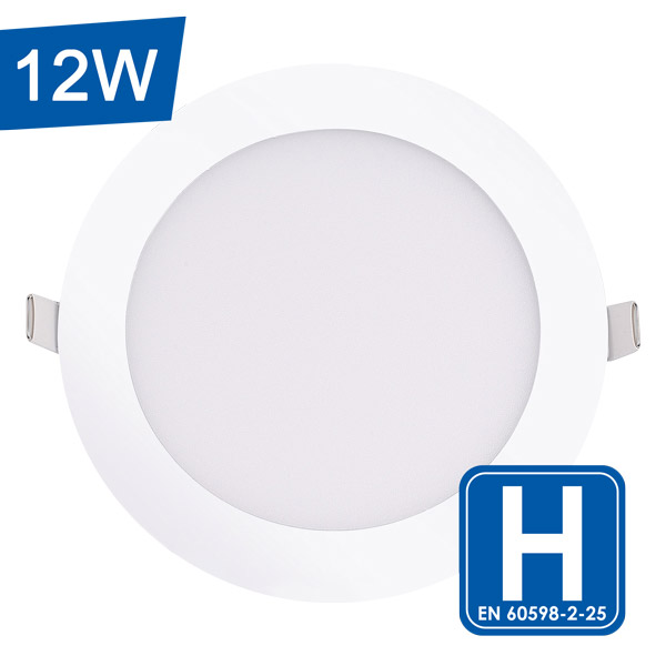 Encastrable LED extra-plat rond 12W