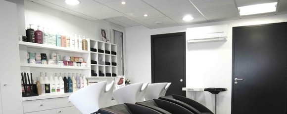 Eclairage salons de coiffure