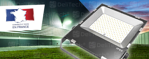 Nouveauté : Projecteurs LED extra-plats DeliTech®