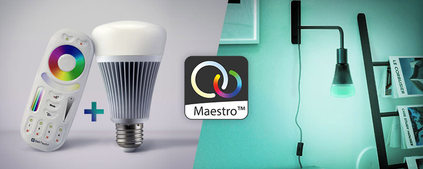 La technologie d'éclairage LED connectée, Maestro™ de DELILED fait parler d'elle !